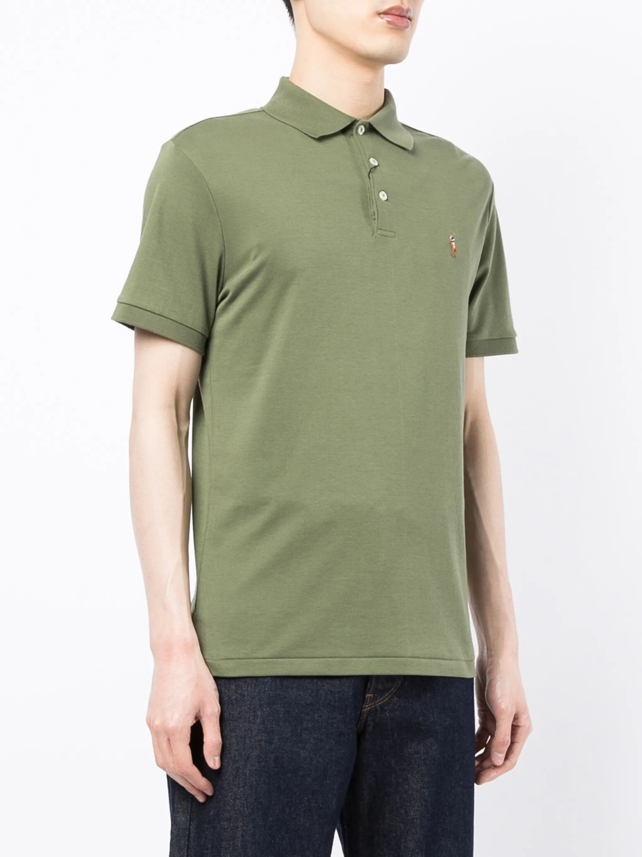 

Рубашка поло с вышивкой Polo Pony Polo Ralph Lauren, зеленый