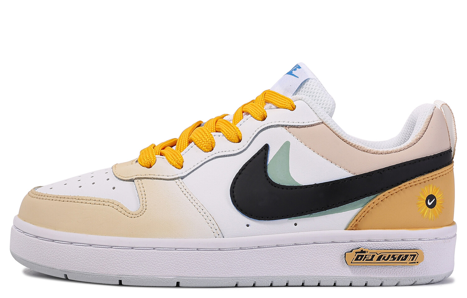 

Кроссовки для скейтборда Court Borough женские, низкие, оранжевый/белый Nike