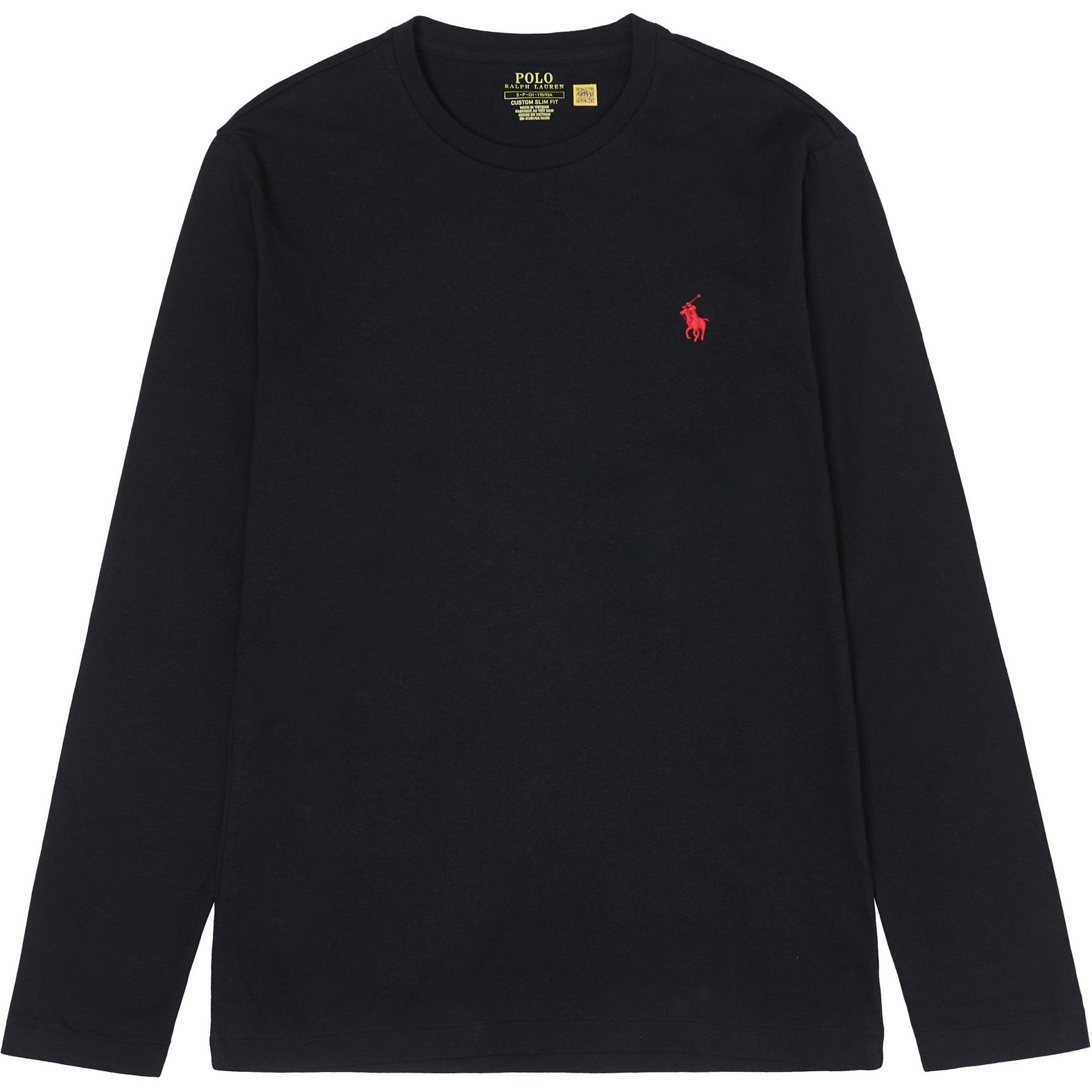 Футболка SS24 мужская черная Polo Ralph Lauren — фото 2