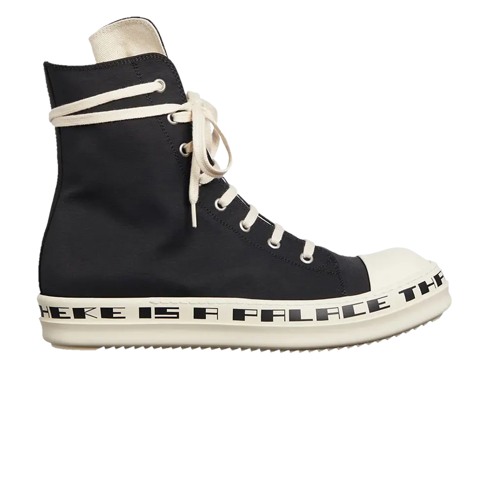 

Высокие кроссовки Rick Owens DRKSHDW Luxor Quote High, черный