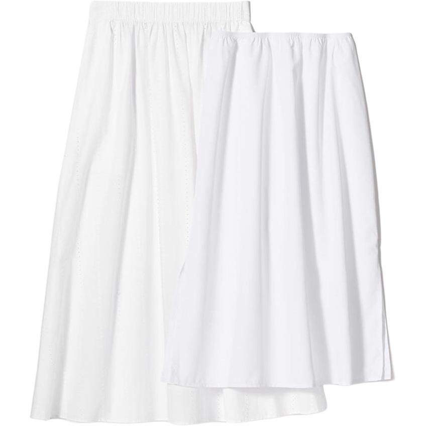 

Повседневная длинная юбка Uniqlo, белый