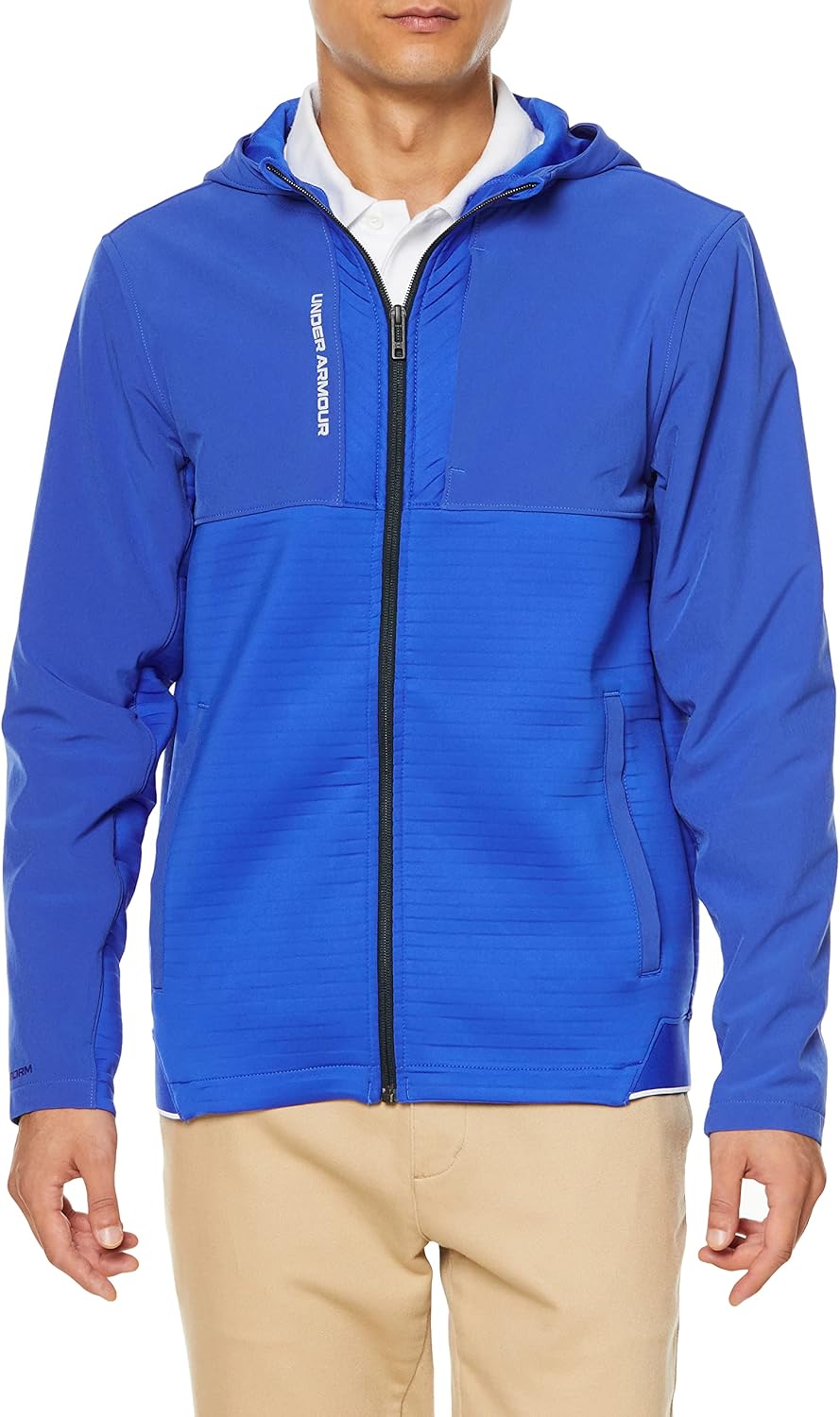 

Under Armour мужская куртка Storm Daytona с молнией, (486) Versa Blue/Versa Blue/Reflective