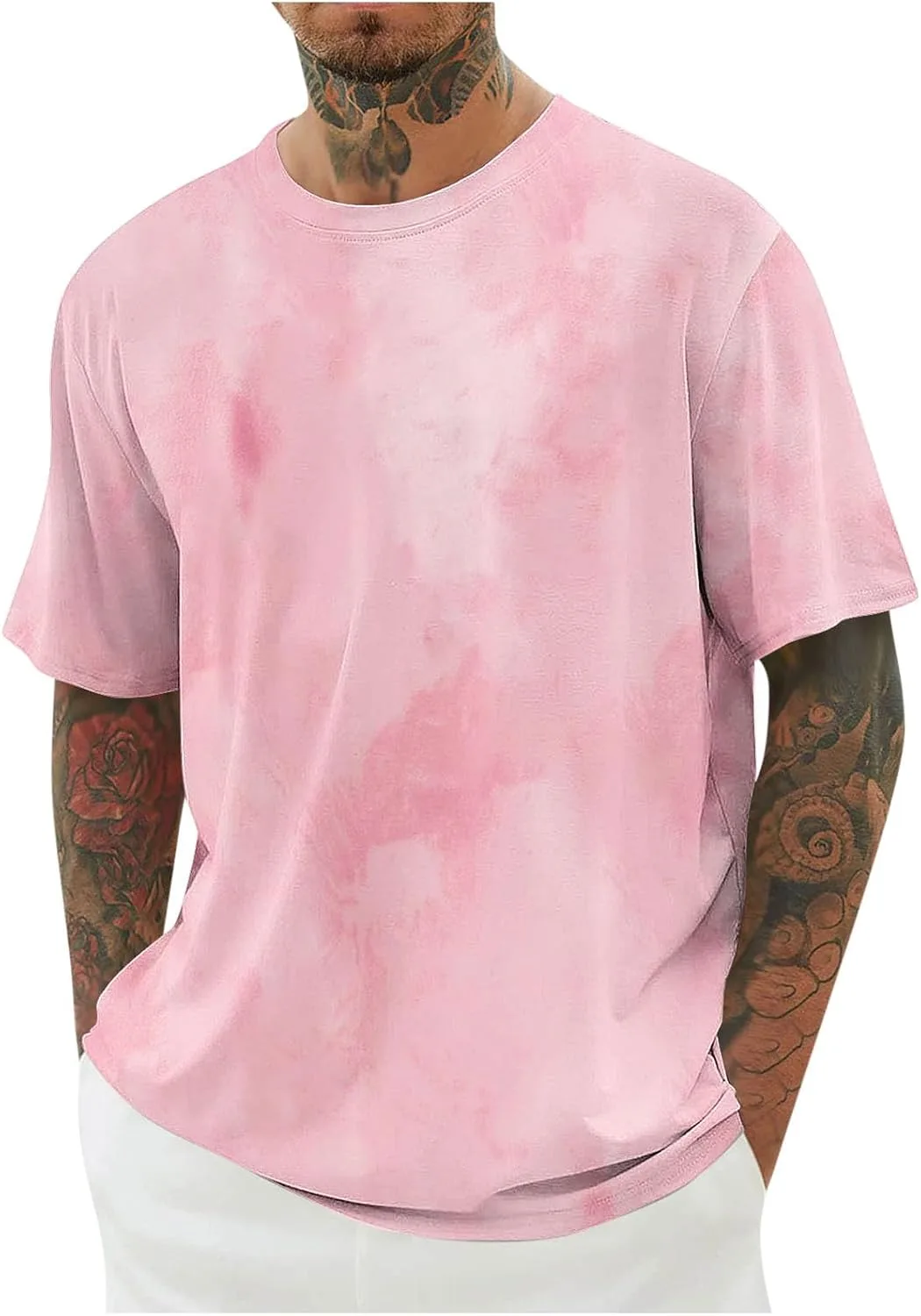 

Мужская футболка Oversized с принтом Tie Dye