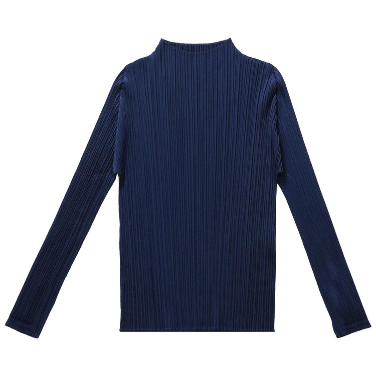 

Рубашка Pleats Please Issey Miyake MC February Shirt 'Navy', синий