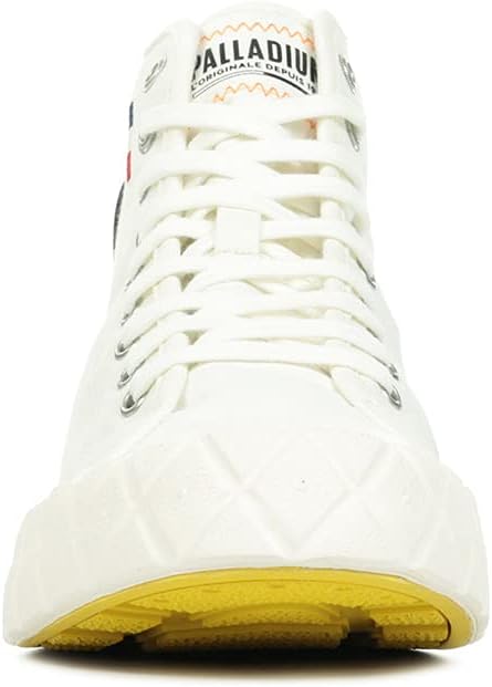 Мужские ботинки Palladium Pampa Hi Originale из канваса, белый — фото 4