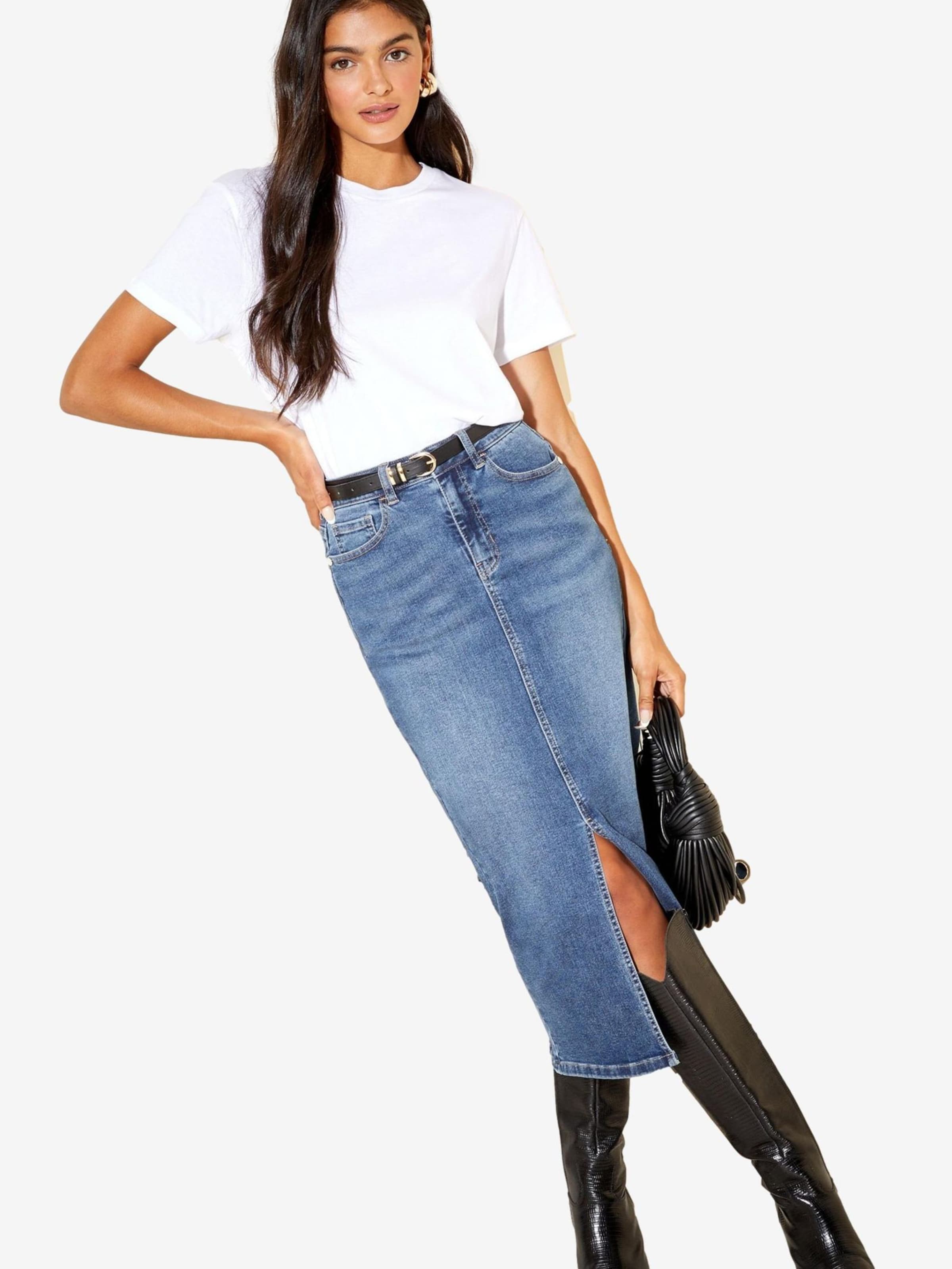 

Friends Like These Юбка в синем дениме