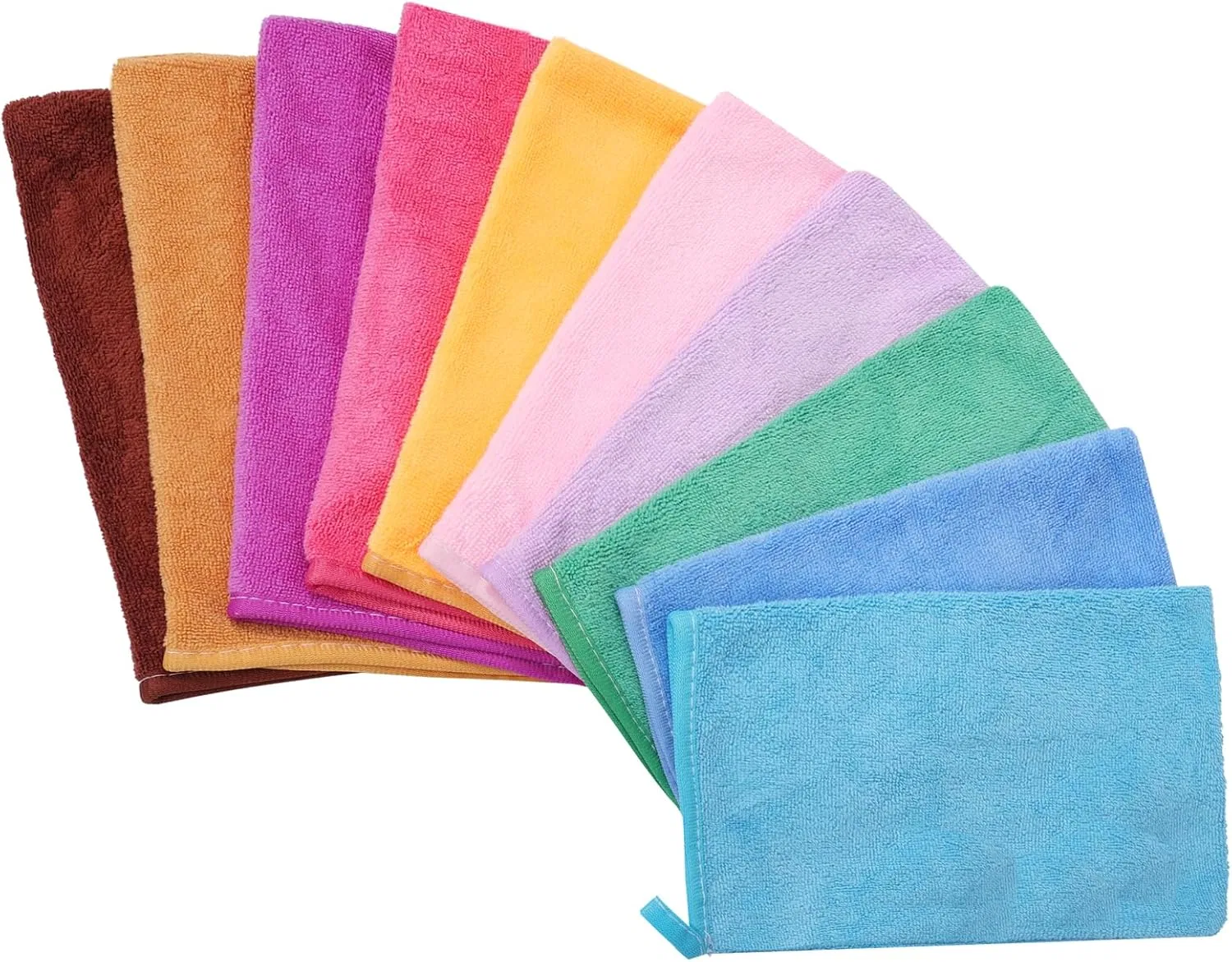 Набор из 10 микрофибровых мочалок PHOGARY Phogary, Multi-Coloured
