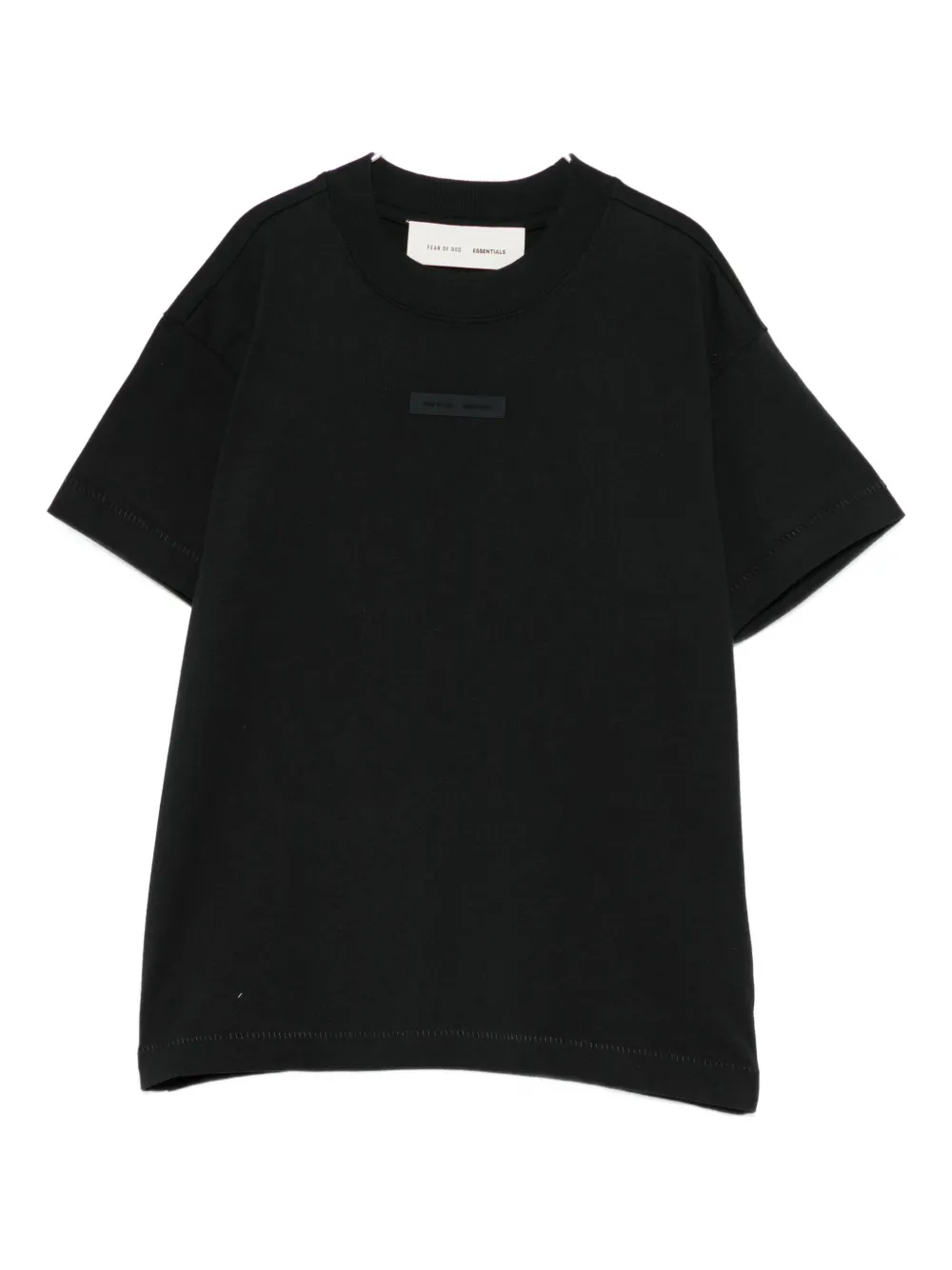 

Футболка с круглым вырезом Fear Of God Essentials Kids, черный
