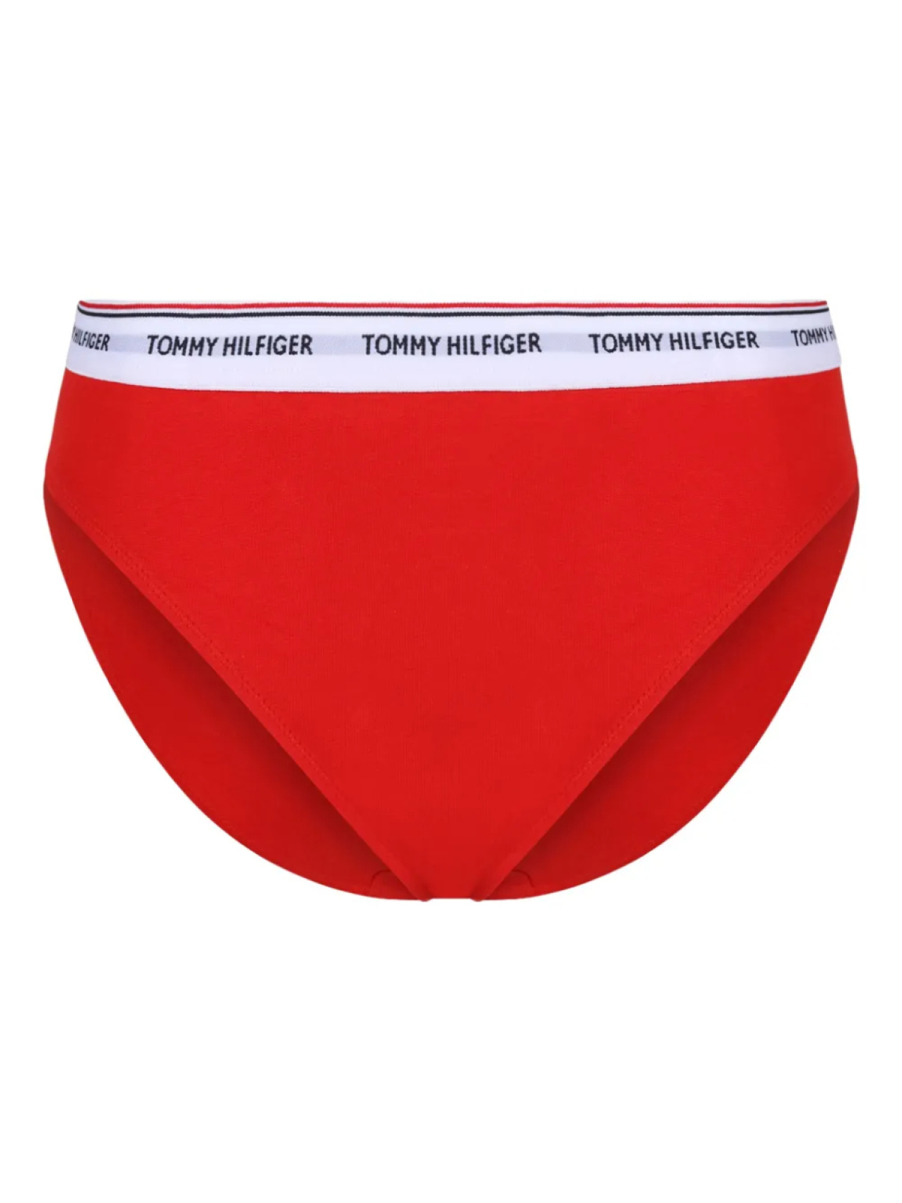 

Трусы с логотипом на поясе (упаковка из трех шт.) Tommy Hilfiger, красный