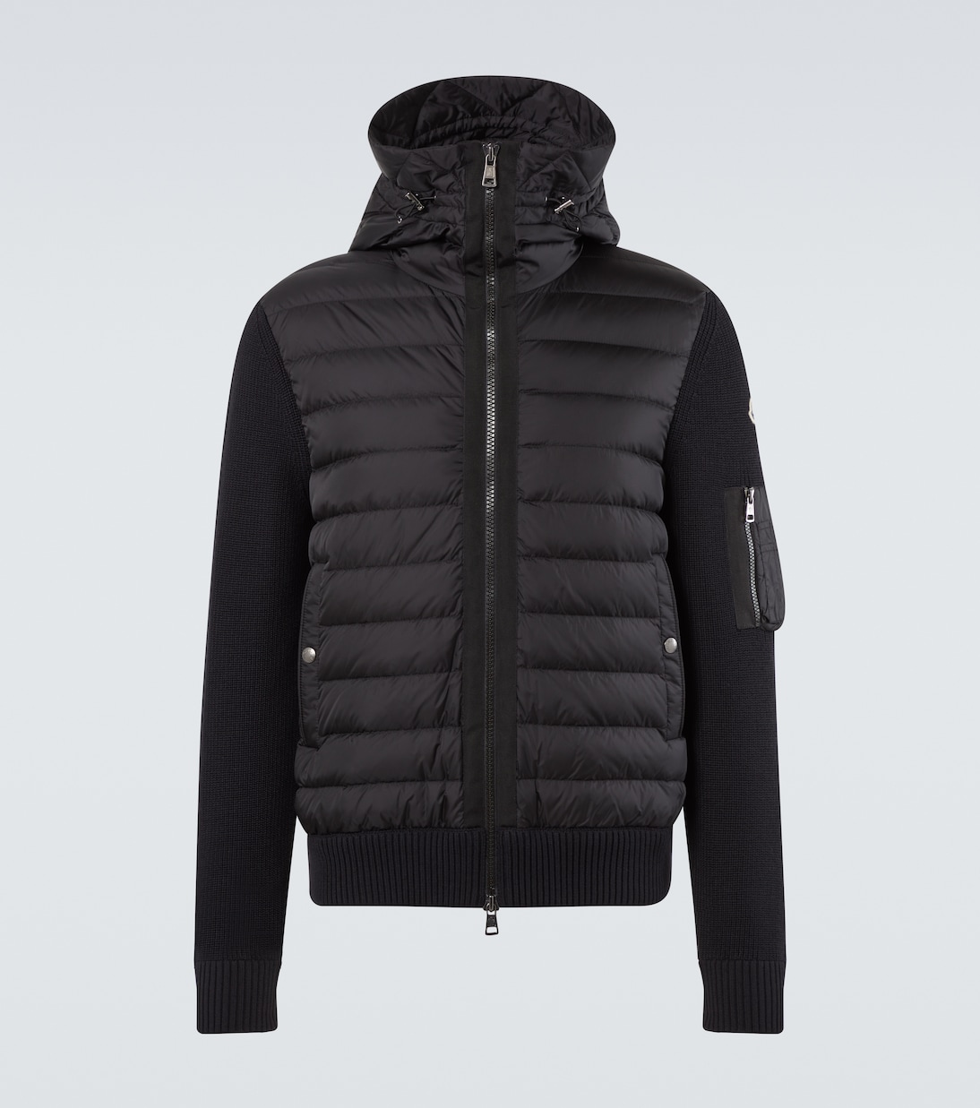 

Утеплённая пуховая куртка Moncler, черный