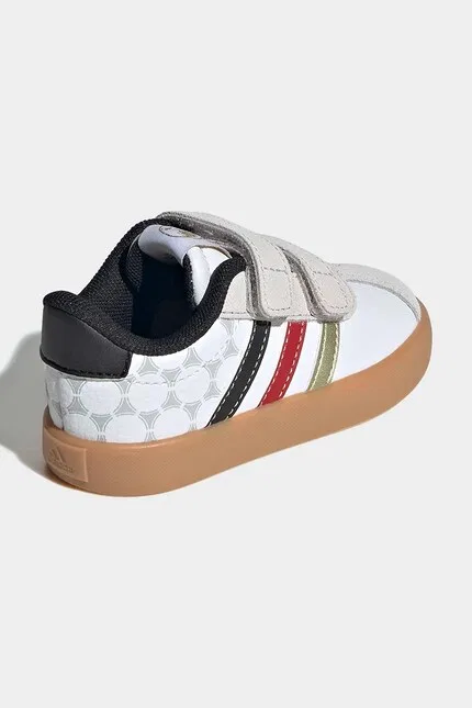 Кроссовки детские VL COURT 3.0 Adidas, белый — фото 3