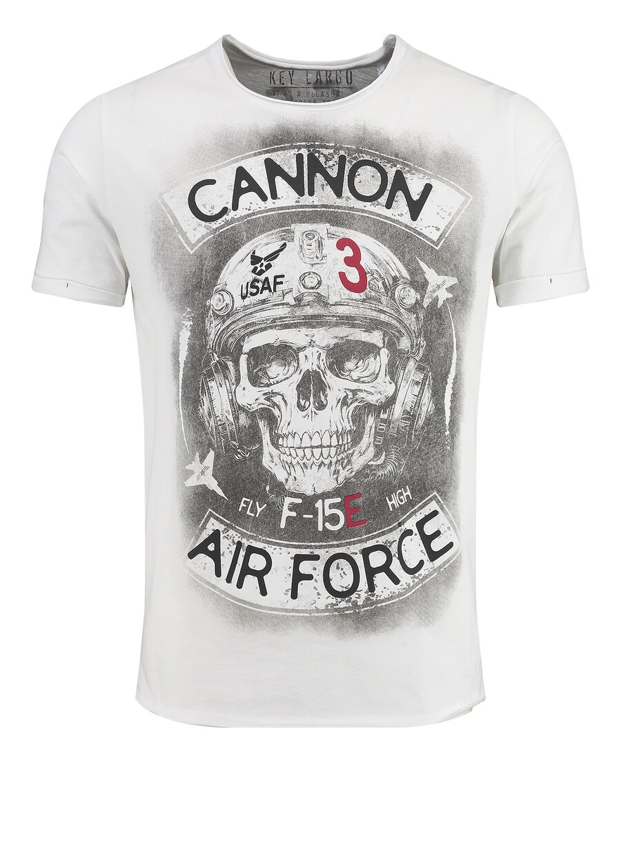 

Классическая футболка Key Largo Shirt MT CANNON, белый