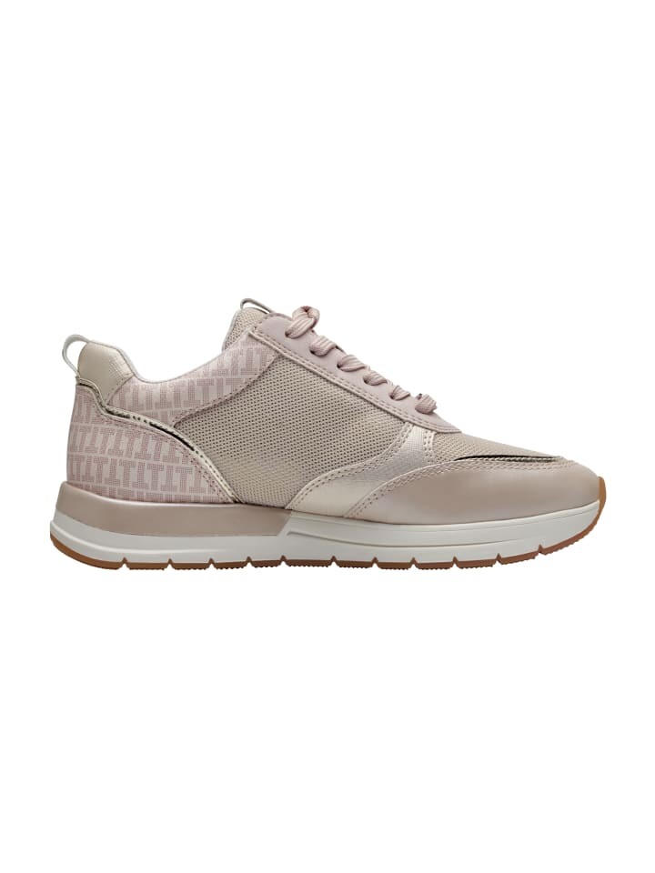 Кроссовки на шнуровке Tamaris Sneakers Low M2373241, розовый — фото 3