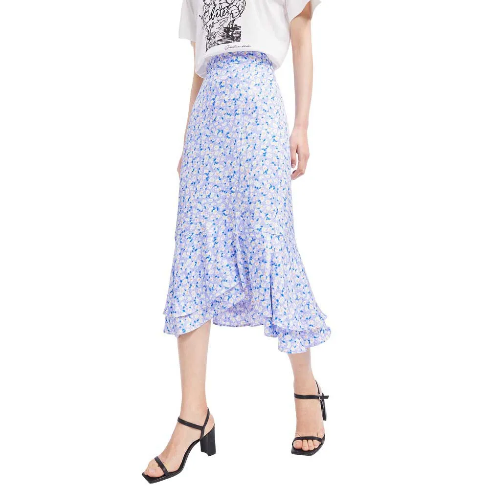 

Юбка Lily Romantic Printed long skirt, синий