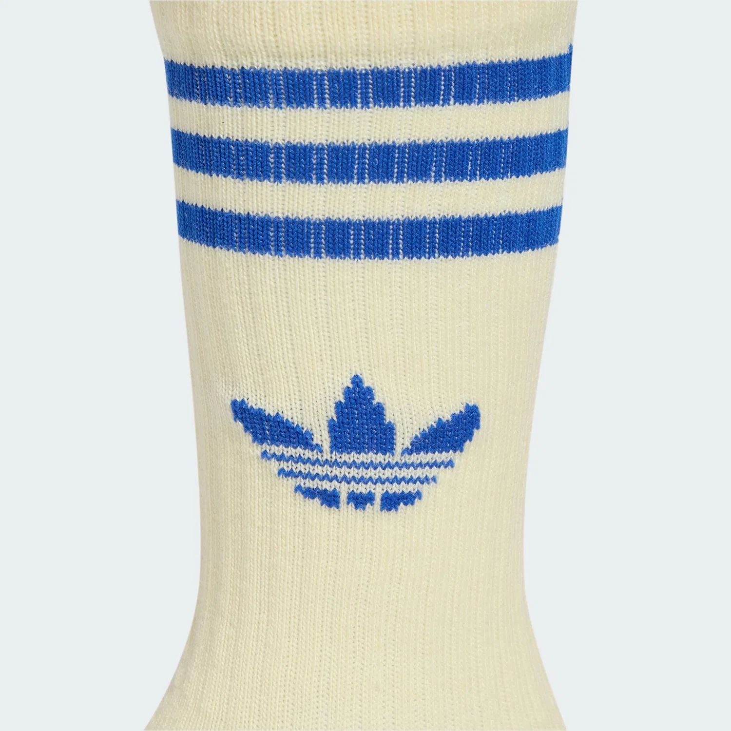 Носки Adidas Originals кремового, синего и красного цветов — фото 4