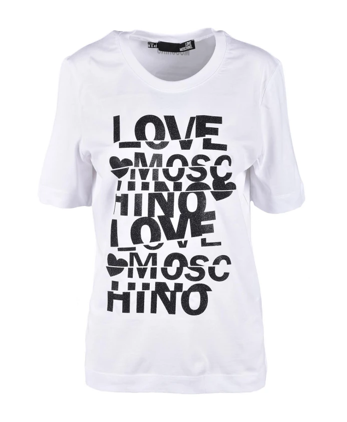 

Футболка из коллекции Love Moschino, белый