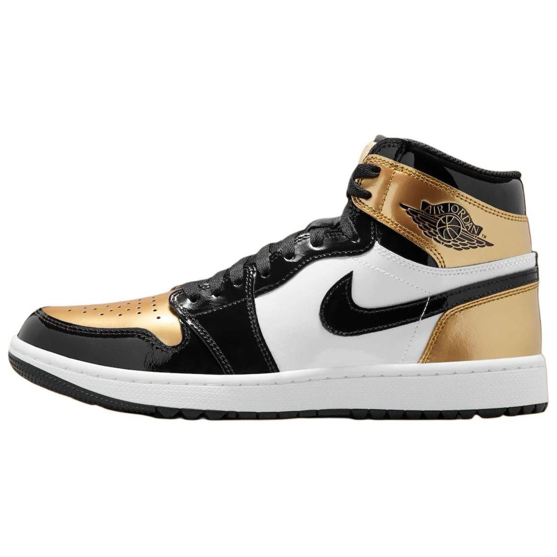 

Jordan Кроссовки Air 1 High Golf "Gold Toe"