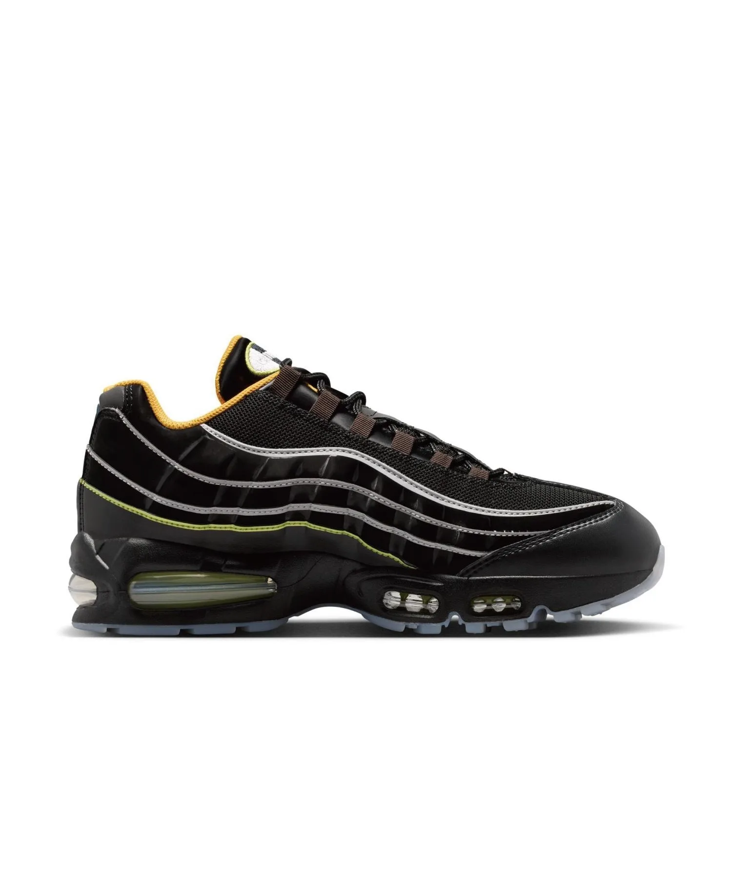Унисекс кроссовки Air Max 95 Big Bubble NIKE чёрные — фото 2
