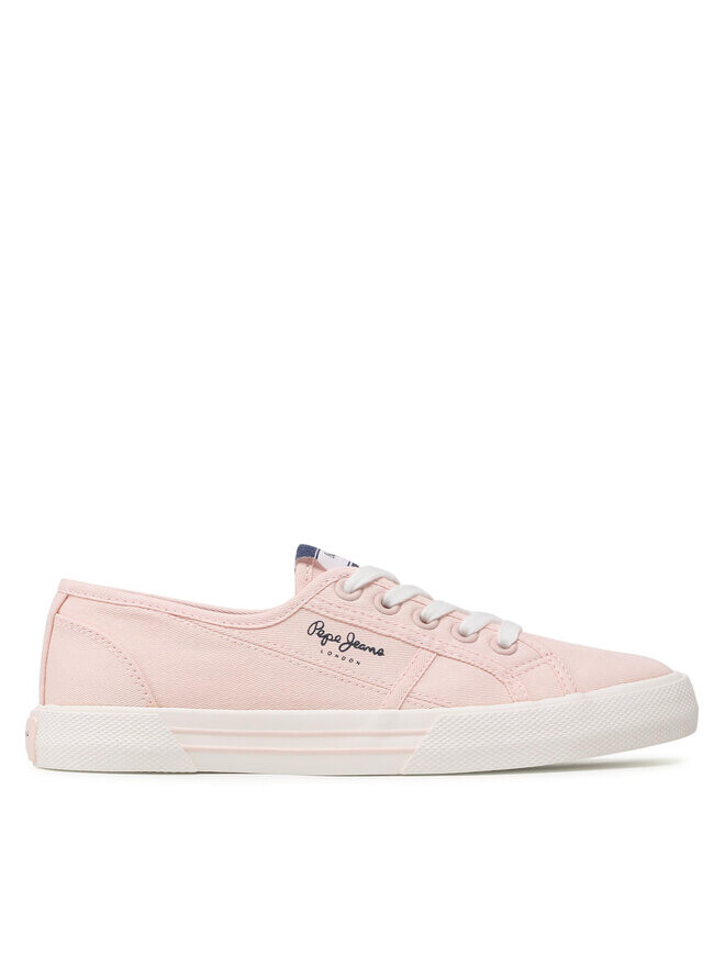 Тканевые кроссовки Brady W Basic Pepe Jeans, розовый
