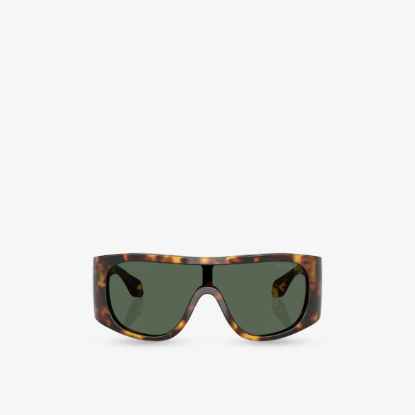 

Солнцезащитные очки Giorgio Armani Ar8222U с черепаховым узором, коричневый