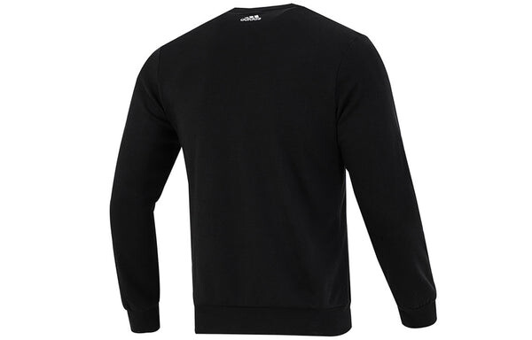 Толстовка Men's adidas Funny Printing Sports Round Neck Pullover Black, мультиколор — фото 2