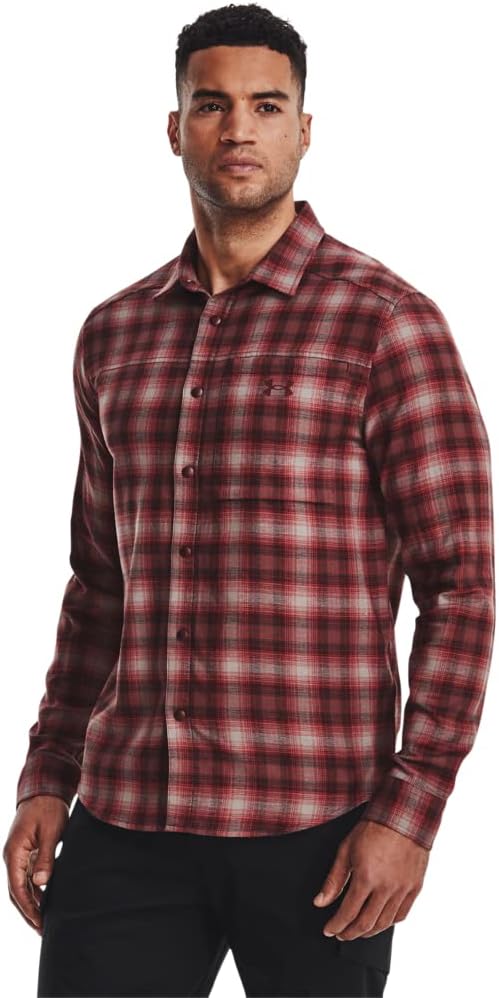 

Under Armour мужская фланелевая рубашка на пуговицах Tradesman Flex, (690) Chestnut Red/Chestnut Red