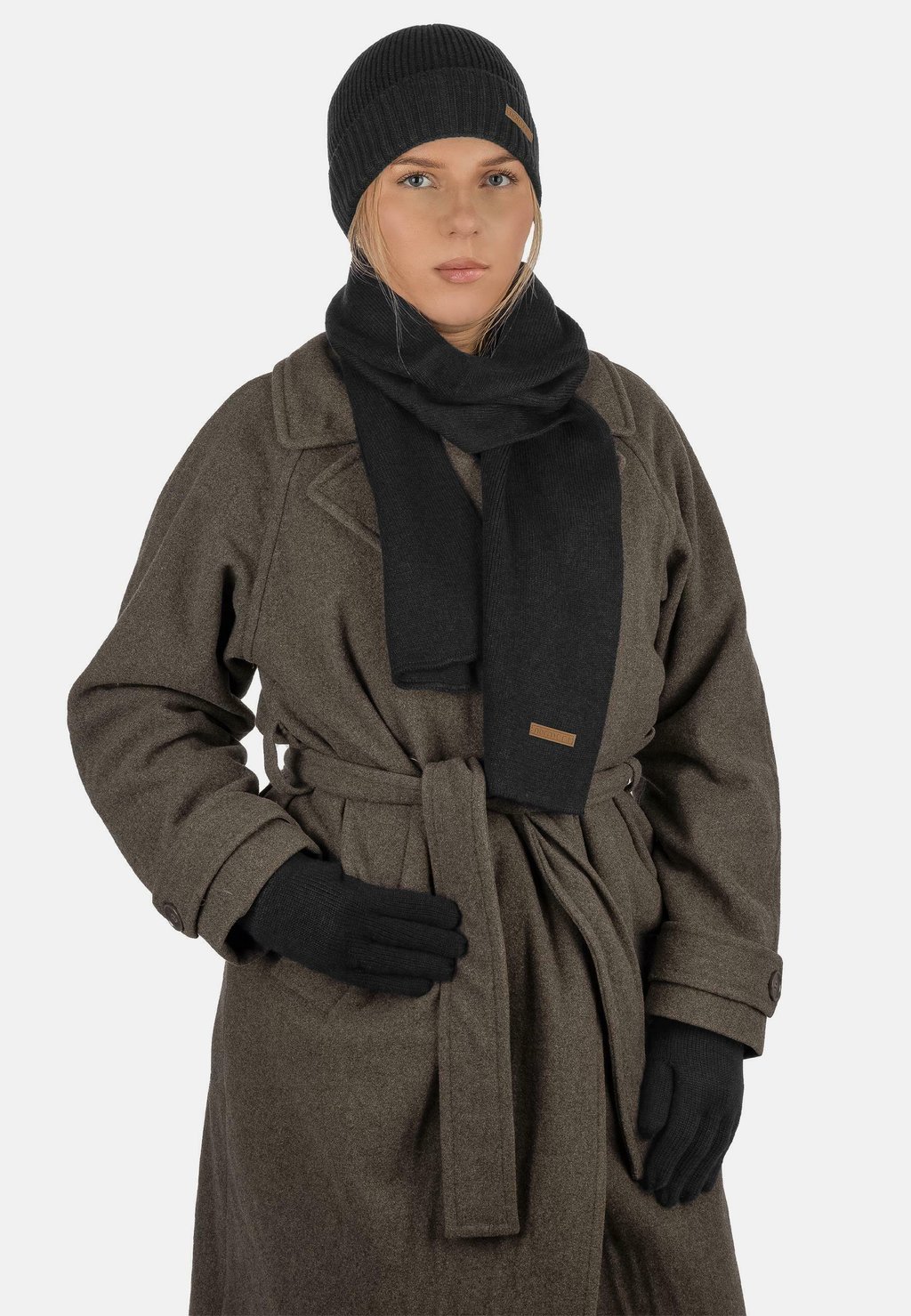 

Шапка SET - Scarf Normani, антрацит