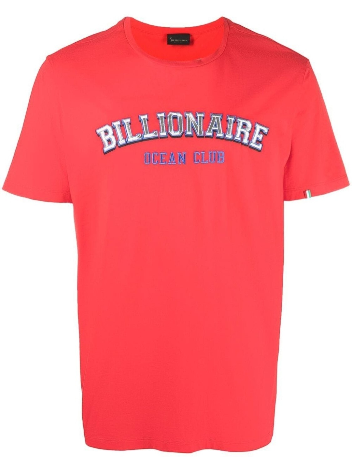 

Billionaire logo-print T-shirt, красный