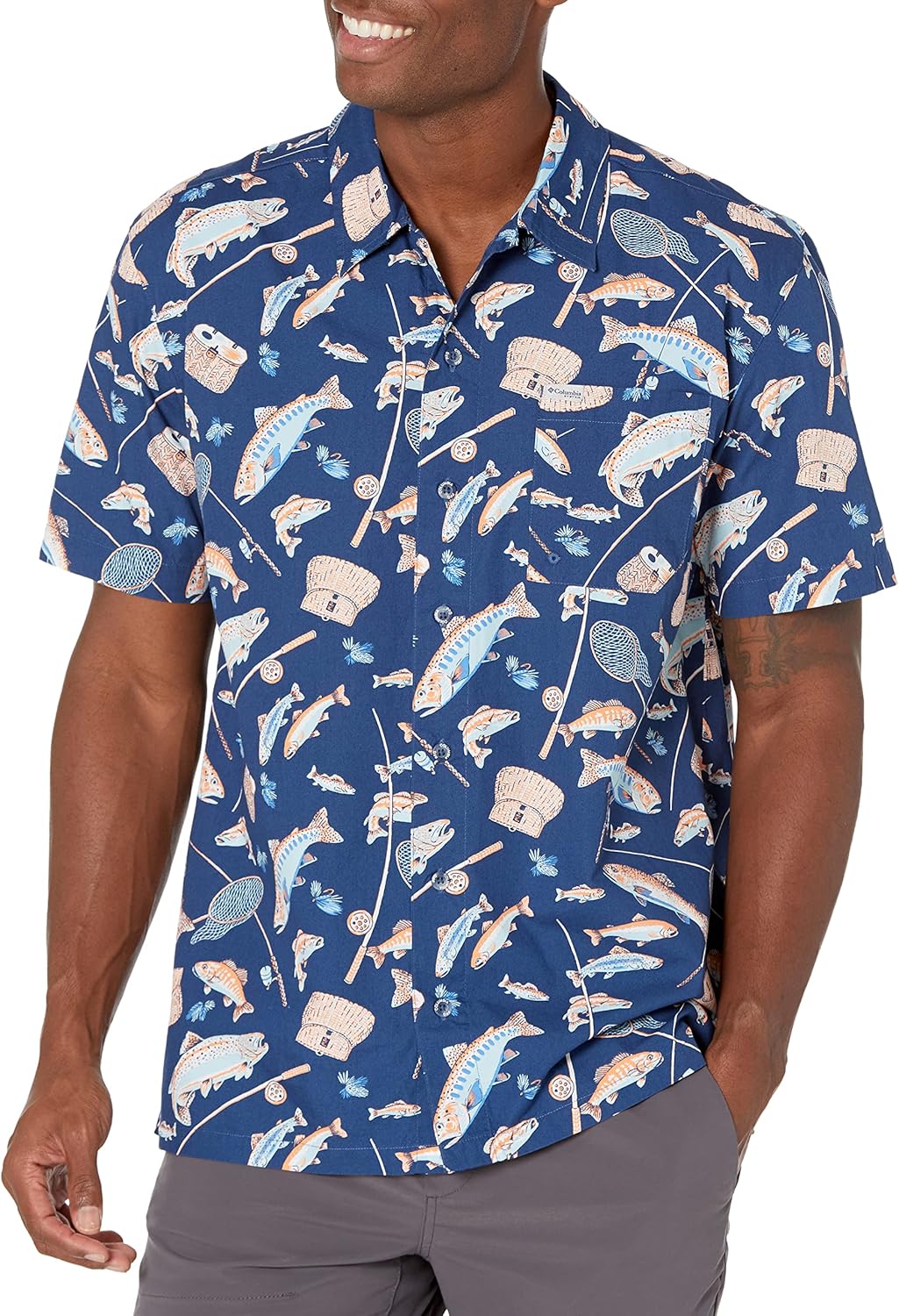 

Мужская рубашка Columbia Super Tamiami с длинным рукавом