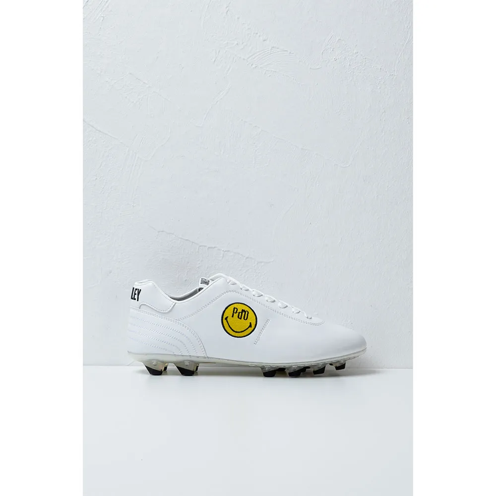 Футбольные бутсы Pantofola D Oro Lazzarini 2.0 Smiley FG/AG, белый — фото 3