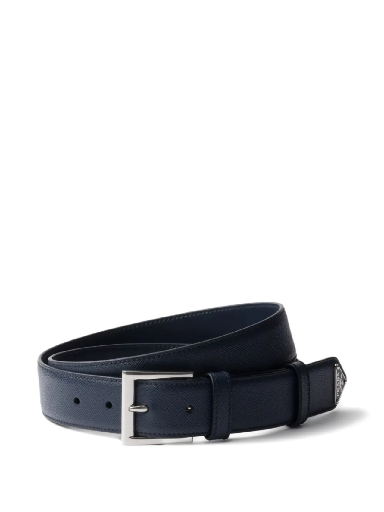 

Ремень из сафьяновой кожи Prada, синий