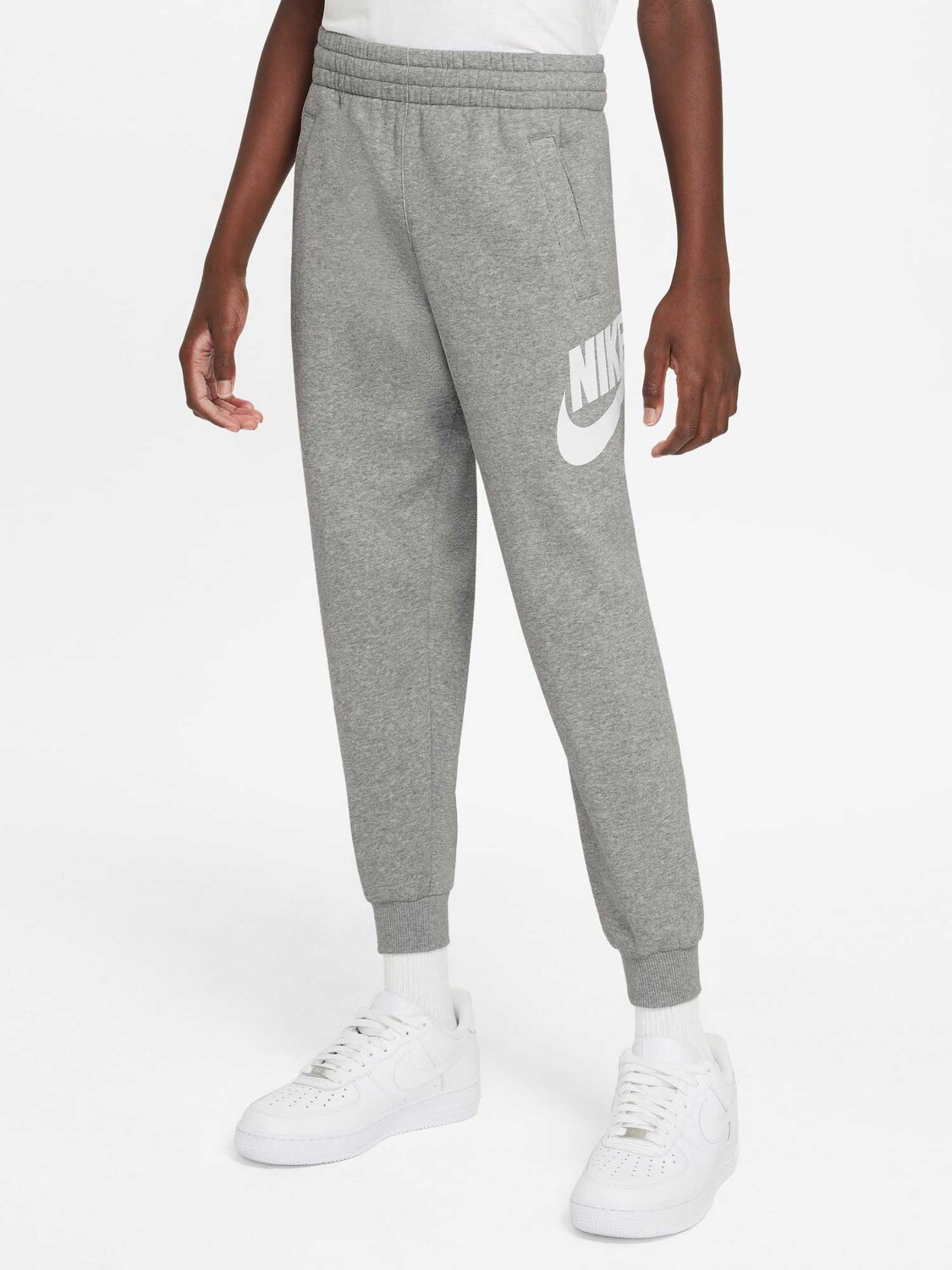 

Спортивные брюки Nike K NSW CLUB FLC JGGR HBR, серый