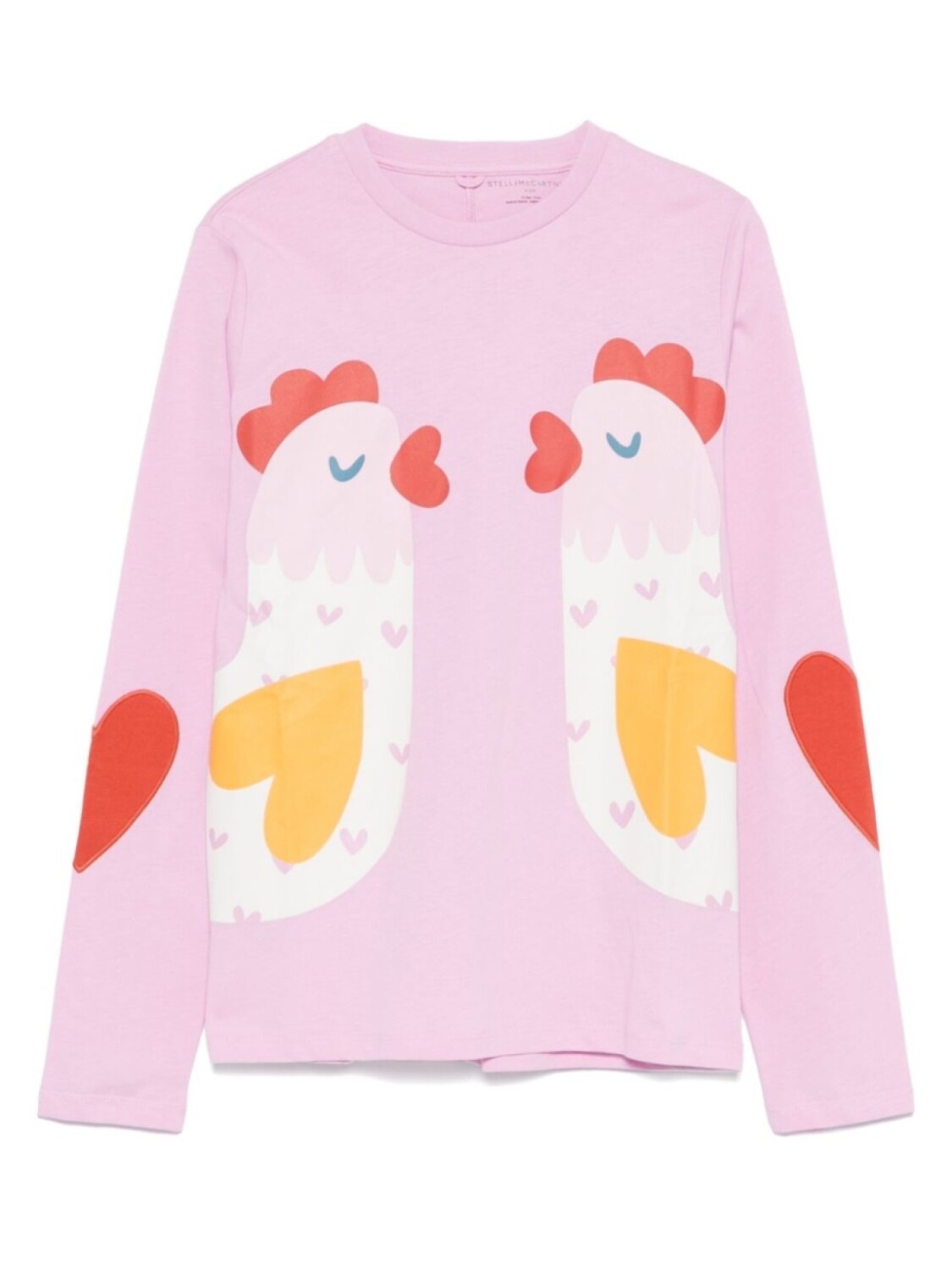 

Stella McCartney Kids футболка с принтом, розовый