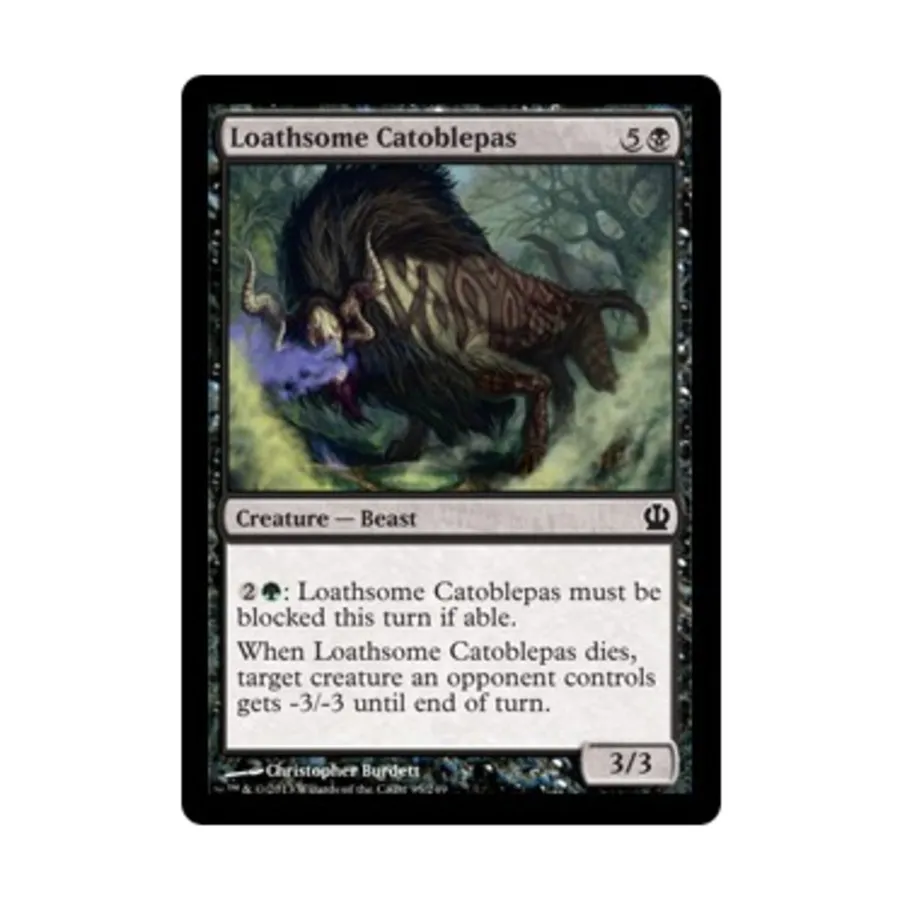 

CCG Отвратительный Катоблепас (клавиша C), MTG - Theros