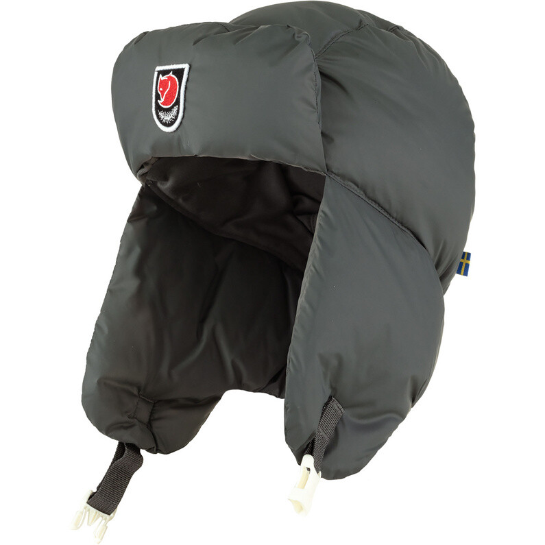 

Экспедиционная пуховая шапка с обогревателем Fjallraven, серый