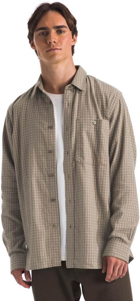 

Рубашка The North Face Arroyo Lightweight Flannel - Men's, Cavern Grey Grid Plaid