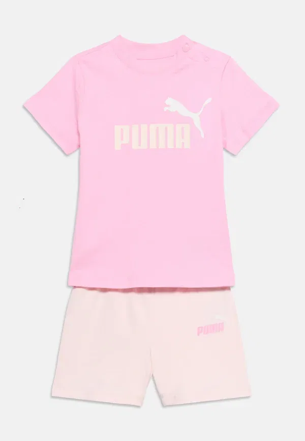 Футболка и шорты Minicats Puma, розовое мерцание — фото 3