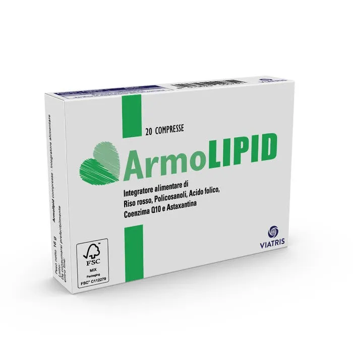 

Добавка против холестерина Armolipid, 20 таблеток