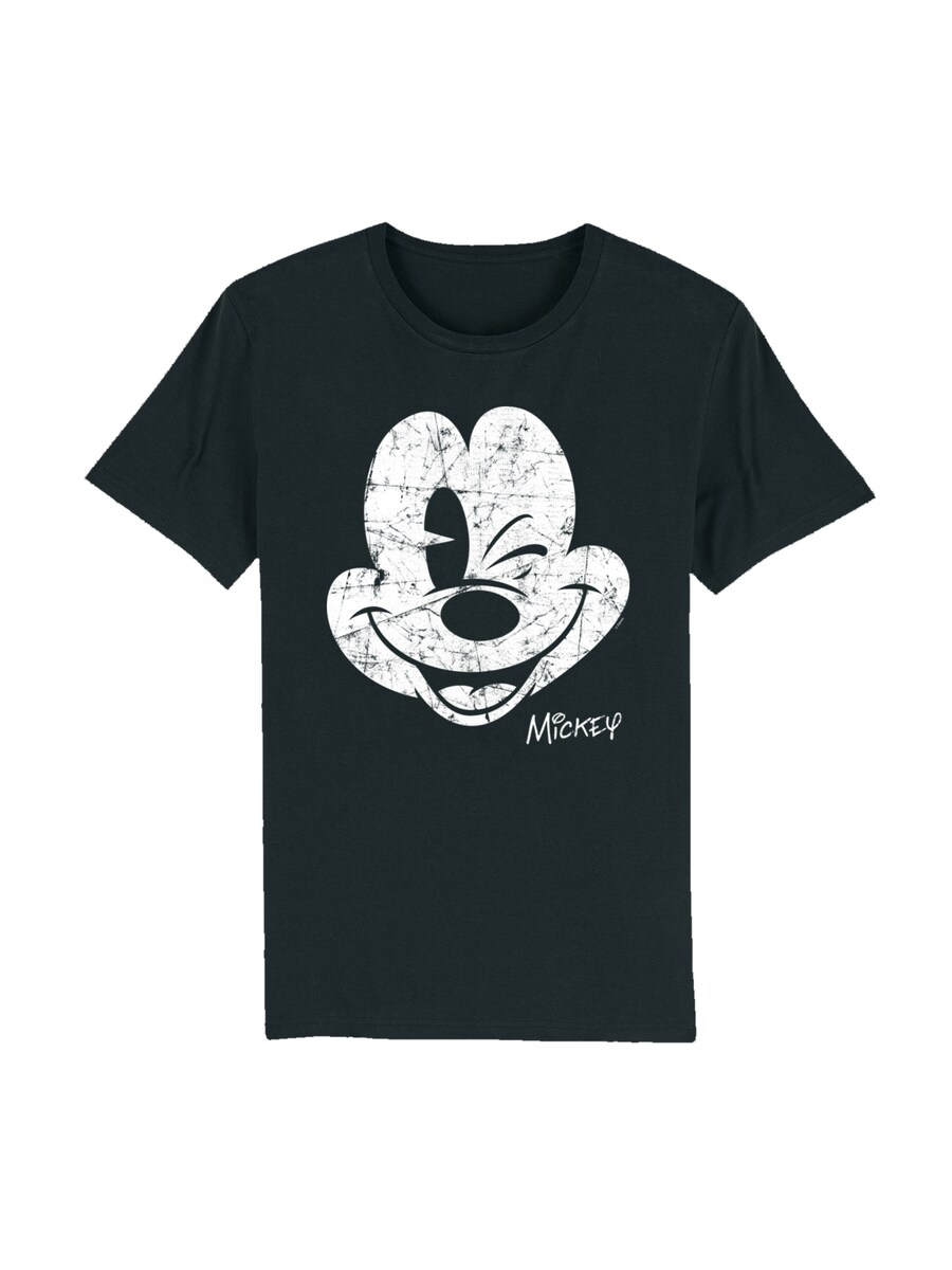 

Классическая футболка F4NT4STIC Shirt Disney Micky Maus Gesicht Vintage, черный