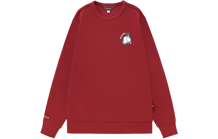 

Свитшот унисекс Mizuno, Ярко-красный