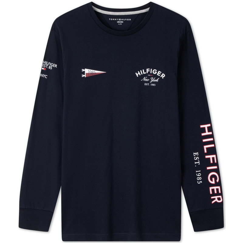 

Tommy Hilfiger Футболка мужская темно-синяя, Синий, Tommy Hilfiger Футболка мужская темно-синяя