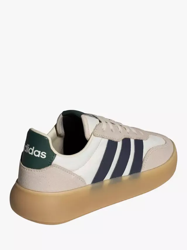Детские кроссовки Barreda Decode из смешанной кожи, цвет: белый/разноцветный adidas — фото 3