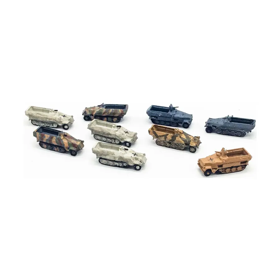 

Sd Kfz 251/D1 Коллекция №1, WWII Micro Armour - Germany - Loose Miniatures (1:285)