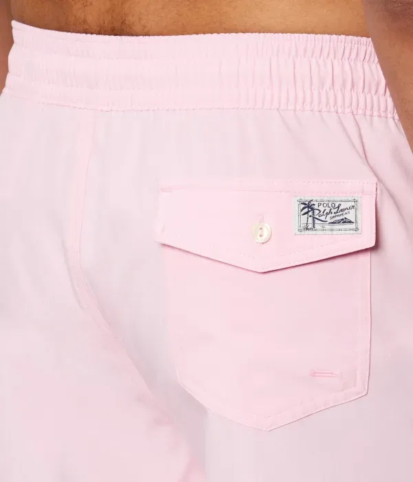 Пляжные шорты regular fit Polo Ralph Lauren, пудрово-розовый — фото 4