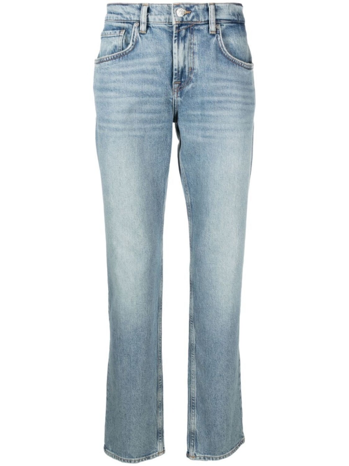 

7 For All Mankind джинсы The Straight Waterfall, синий