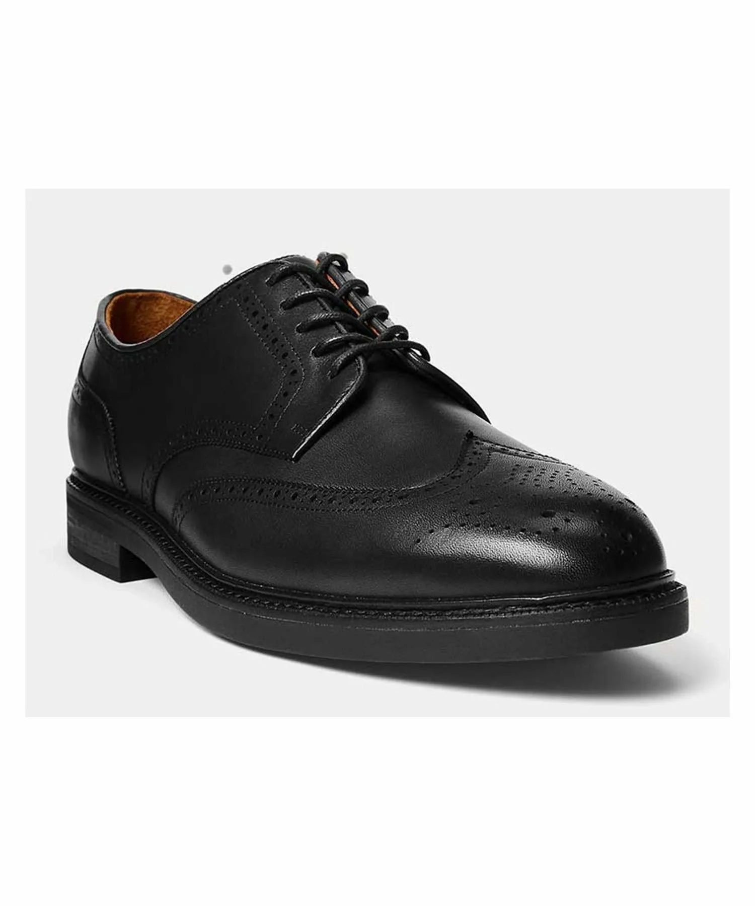 Повседневные черные туфли Polo Ralph Lauren RE51 ASHER WGTIP Polo Ralph Lauren, black