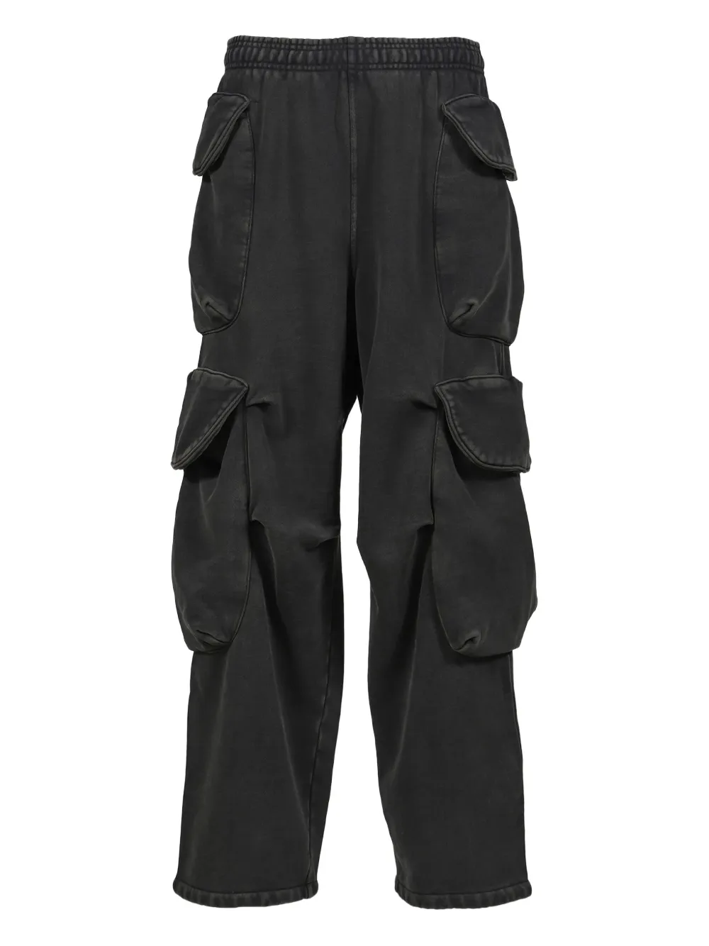 

Прямые брюки карго ENTIRE STUDIOS, черный