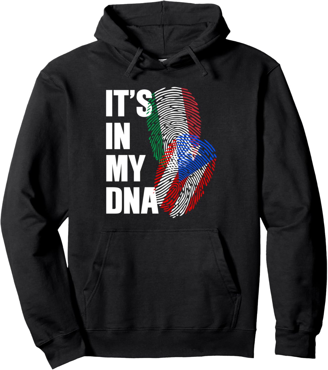 

Это у меня в ДНК. Толстовка с надписью Пуэрто-Рико Puerto Rican Flag Puerto Rican Roots Gift Idea, черный