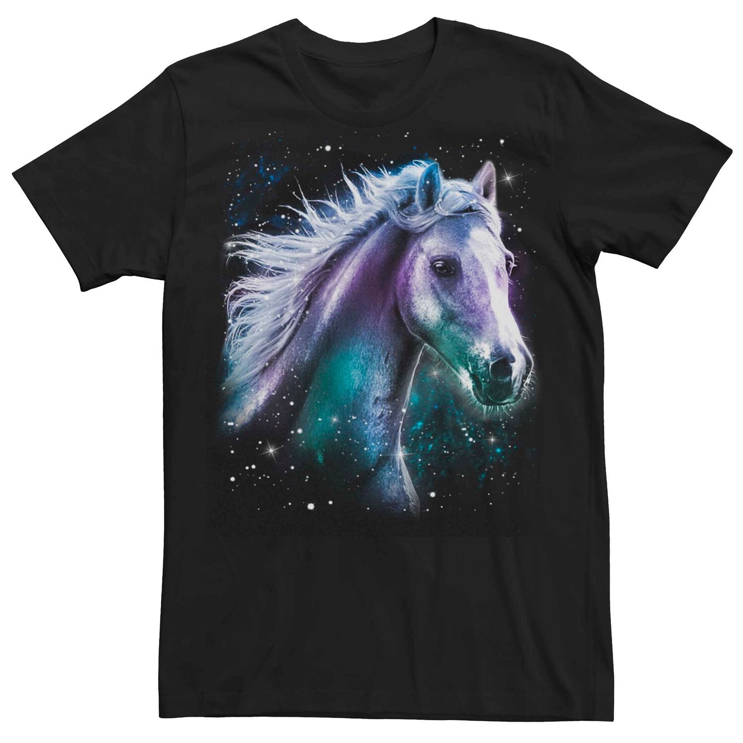 

Мужская футболка с рисунком Horse In The Stars Licensed Character