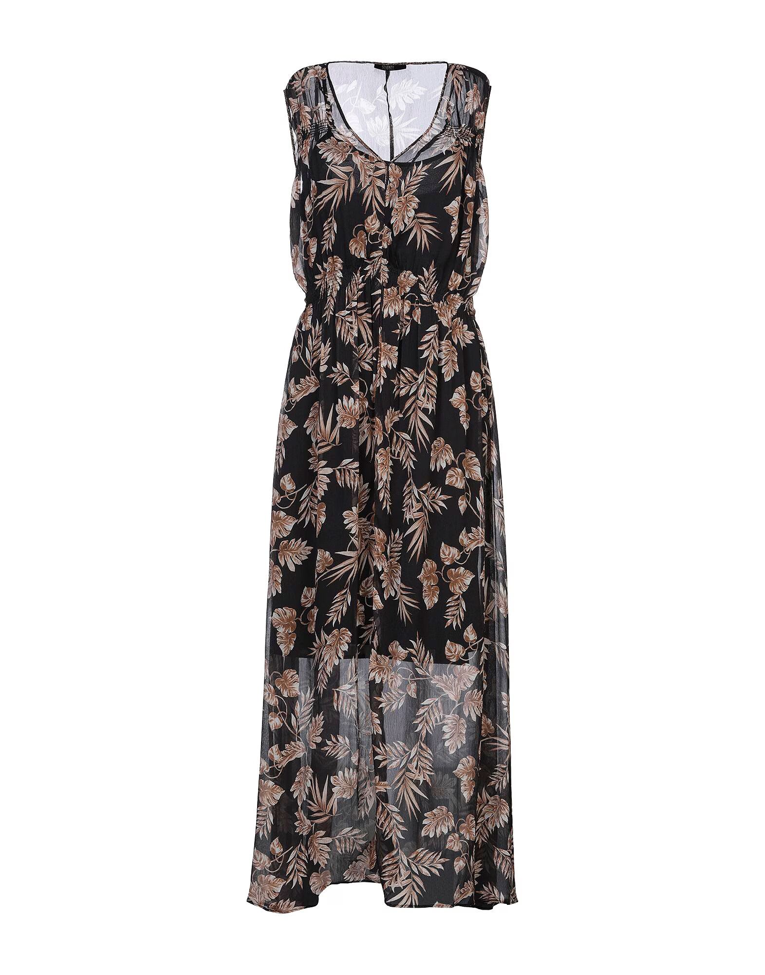 

Платье макси Seventy Venezia, черный